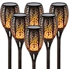 multi coloured solar garden lights